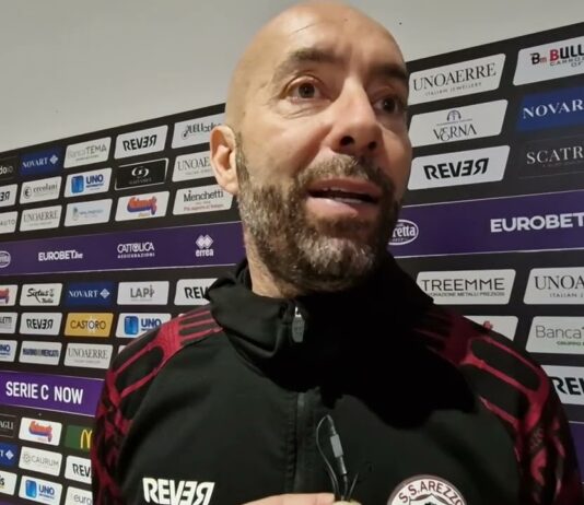 VIDEO / Bucchi: “Cose buone fino al gol, poi siamo spariti. Un blocco del genere non me l’aspettavo”