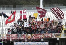 Parte la prevendita, 565 biglietti per i tifosi amaranto. Percorso obbligatorio verso lo stadio