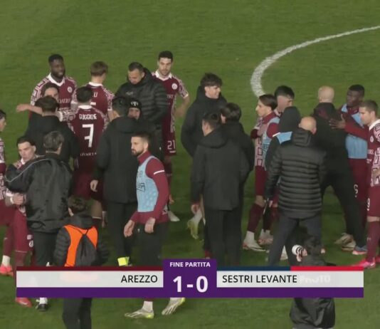 VIDEO / Arezzo-Sestri Levante 1-0, la sintesi della partita