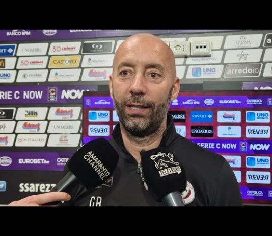 VIDEO / Bucchi: “Attaccare con coraggio, non voglio un Arezzo rilassato. Ravasio non ci sarà”