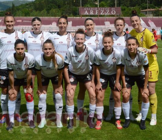 Acf Arezzo iscritta al nuovo campionato di serie B. Ecco le avversarie delle amaranto