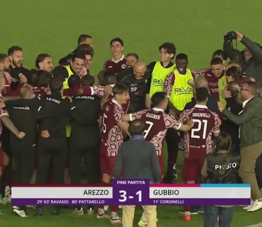 VIDEO / Arezzo-Gubbio 3-1, la sintesi e gli highlights della partita