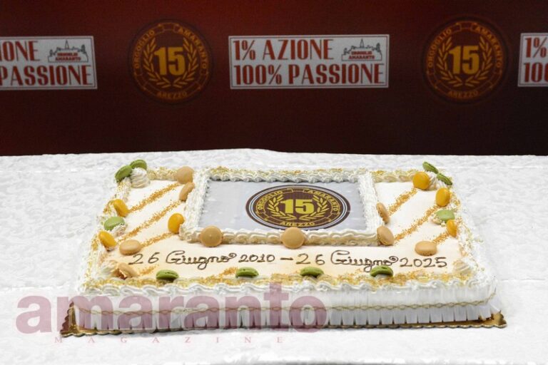 FOTOGALLERY / Cena allo stadio per i 15 anni di Orgoglio Amaranto