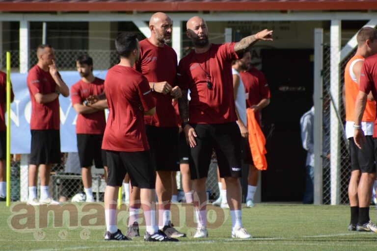 FOTOGALLERY / Allenamento amaranto a Rigutino. Prima seduta per Varela