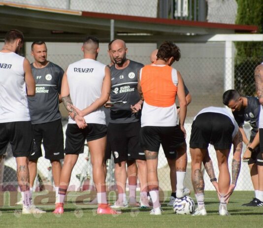 FOTOGALLERY / Gli amaranto tornano ad allenarsi a Rigutino