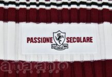 Al via il tesseramento 2026 di Orgoglio Amaranto. Apericena e asta con le opere dell’artista Toci