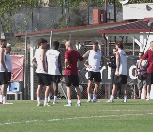 VIDEO / Doppia seduta per gli amaranto. Domani la prima amichevole stagionale