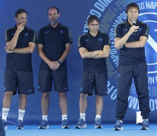 L’Arezzo contro il Napoli di Conte e Abbruscato. Amichevole a Dimaro il 22 luglio