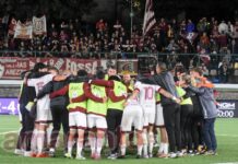 Trasferta insidiosa, formazione inedita. Più di mille tifosi a Gubbio al fianco degli amaranto