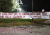 Blitz notturno dei gruppi della curva sud. Striscioni davanti alle scuole calcio della città