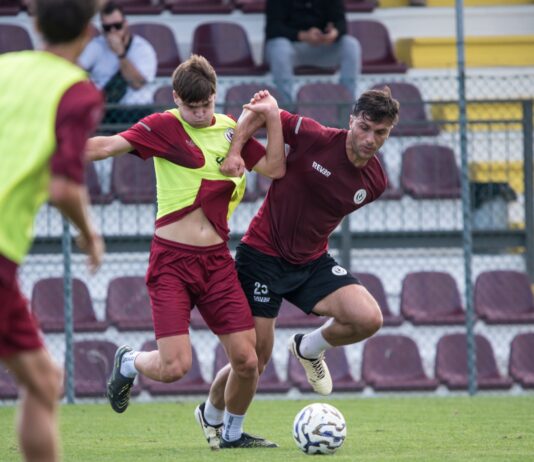 Squadra al lavoro a Rigutino. Partitella con la Primavera per chi non ha giocato con il Carpi