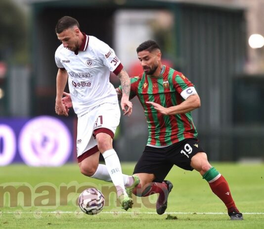 Cianci cinico dentro l’area della Ternana. Il gol dell’ex stavolta è nella porta giusta