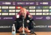 VIDEO / Bucchi: “Forza mentale e ricerca del gol, questo Arezzo lo sento mio. Dezi forse si opera”