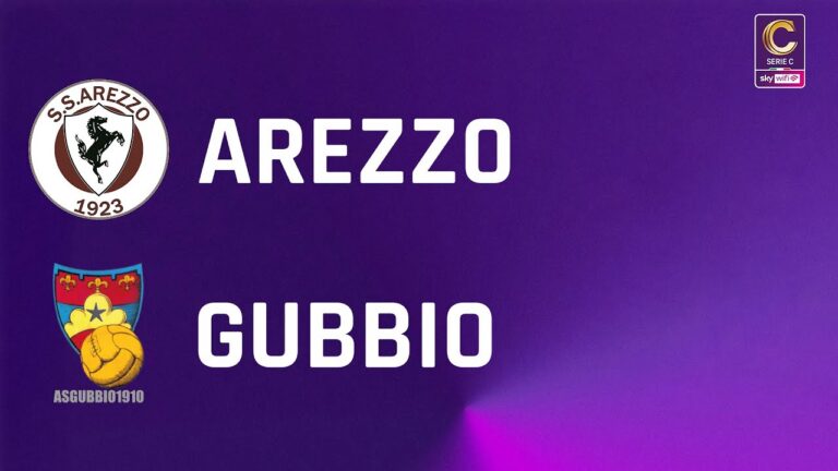 VIDEO / Arezzo-Gubbio 1-0, la sintesi e gli highlights della partita