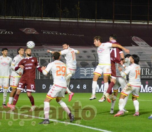 Stacco imperioso in mezzo all’area e palla in fondo al sacco. Cianci dominatore per il 2-0