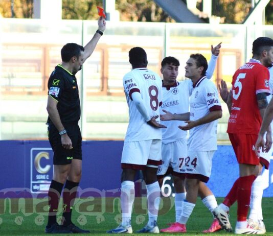 Stangata del giudice, Iaccarino prende due giornate. Un turno di stop per Guccione