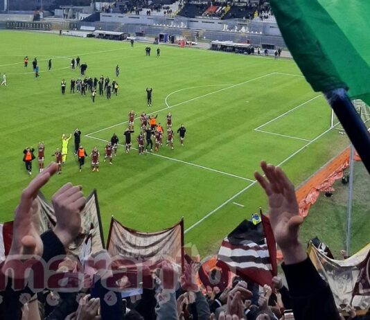Messaggini da Ascoli. Senza divieti, senza tessere, con lo stadio pieno e la voglia di volare
