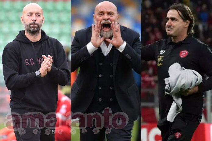 Cristian Bucchi, Serse Cosmi e Giovanni Tedesco