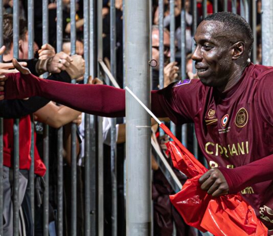 Gol di Okaka, primo ko per l’Ascoli. Guidonia e Forlì salgono. Torres, esonerato Pazienza