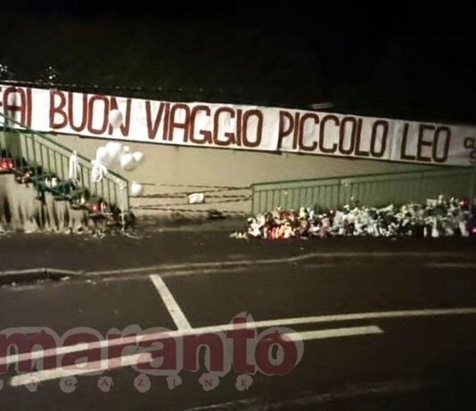 Una notte con il cuore in gola. Lo striscione della sud all’asilo di Soci: raccolta fondi per Leo