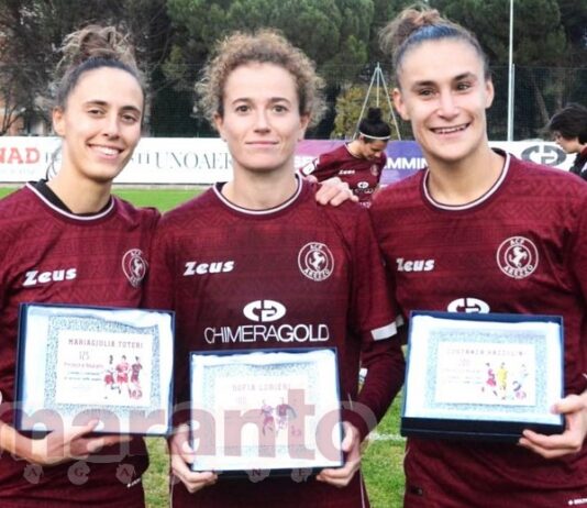 Razzolini, Tuteri e Lorieri fedelissime amaranto. Il premio del presidente Anselmi