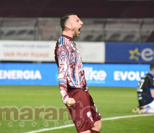 Una zampata dentro l’area e un assist da trequartista. Serata da dominatore per Cianci