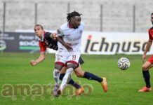 Mawuli-Ravasio, giocata scaccia guai. Pattarello non sfonda. Difesa molle sul gol di Starita