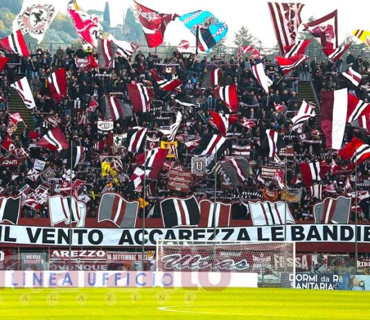 …e i sogni accarezzano la passione. Tanti auguri di buon 2026 a tutti i tifosi amaranto