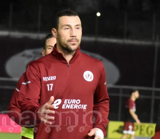 Infortunio muscolare, Ionita costretto a fermarsi. Bucchi e sei calciatori tornano a Gubbio da ex