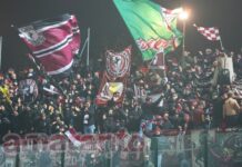 In trasferta con l’Arezzo una media di 439 spettatori. E senza i divieti sarebbero stati di più