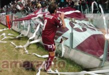 L’ultima volta di Abbruscato. Il suo addio fra i grandi tormenti della storia amaranto