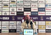 VIDEO / Bucchi: “Campionato aperto, non c’è niente da gestire. Coppolaro in dubbio”