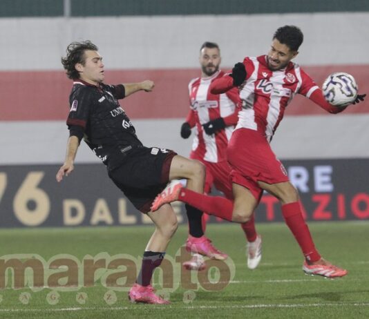 Tavernelli come ai bei tempi. Coppolaro terzino massiccio. Solo Pattarello in serata grigia