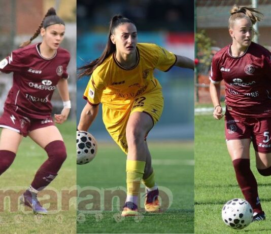 Tre giocatrici dell’Acf in azzurro. Davico, Di Nallo e Ghio con la Nazionale under 20