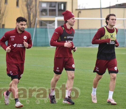 FOTOGALLERY / Allenamento a Rigutino in vista del big match