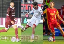 Mercato chiuso. Preso Di Chiara, Meli al Crotone. Nulla di fatto per Perrotta, due esuberi in rosa