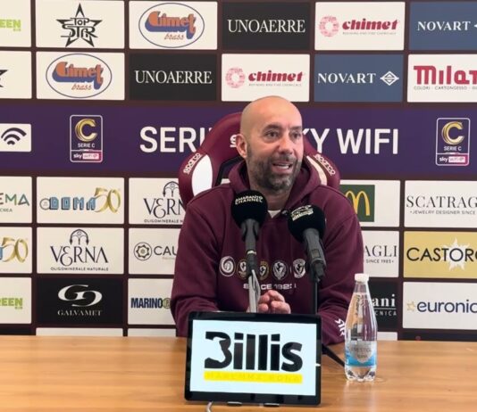 VIDEO / Bucchi: “Nessuna gestione dei diffidati. Giocare sotto pressione è un privilegio”