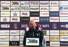 VIDEO / Bucchi: “Guccione sta bene, Viviani convocato. Il pienone è un premio per la società”