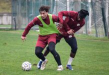 Partitella con la Primavera, si ferma Ionita. Sei diffidati da gestire in vista del Gubbio