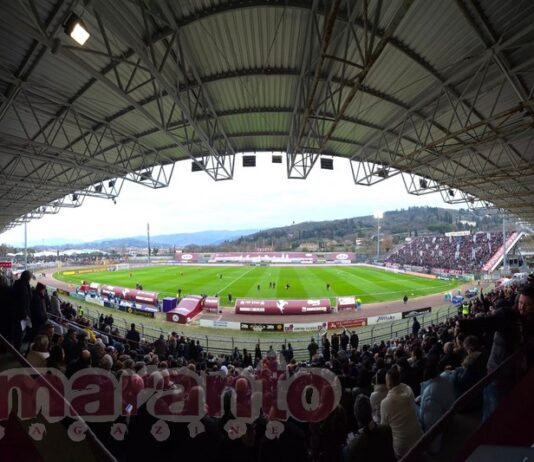 Curva Minghelli e laterale sud, biglietti terminati. La nord aperta agli aretini? Forse