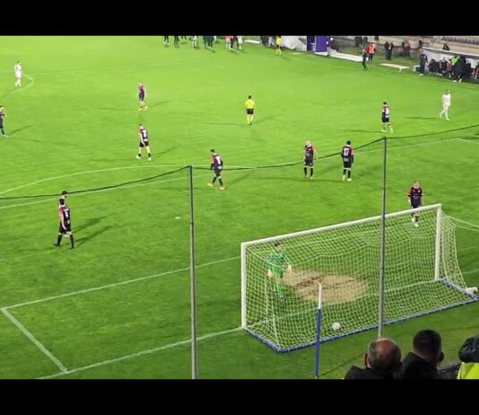 VIDEO / Un gioiello di gol per Iaccarino. Le immagini da dietro la porta del Campobasso