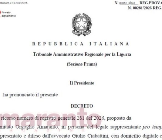 Il solito muro di gomma. Respinto il ricorso di OA, resta il divieto di trasferta per Sestri