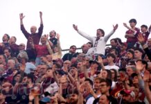 FOTOGALLERY / Facce da Arezzo. Emozioni sugli spalti e passione amaranto