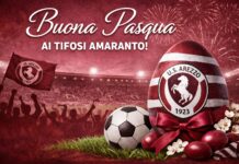 E’ una Pasqua di passione per il popolo amaranto. Tanti auguri a tutti!