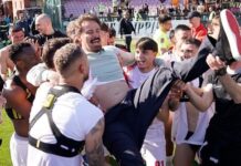 La prima esperienza tra i prof è un successo clamoroso. Floro Flores riporta il Benevento in B