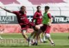 FOTOGALLERY / Allenamento allo stadio contro i giovani amaranto