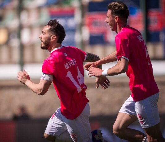 Doppietta di Bifulco, il Campobasso è quarto da solo. Livorno salvo, vittoria di platino per il Bra