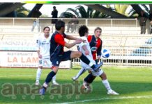 Il pirotecnico 3-3 del 2008, l’unico colpo firmato Butti. Quello della Samb è un campo ostico