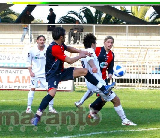 Il pirotecnico 3-3 del 2008, l’unico colpo firmato Butti. Quello della Samb è un campo ostico