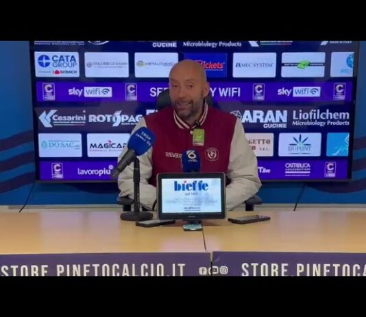 VIDEO / Bucchi è contento: “Lucidi nel gestire la partita. Adesso serve l’ultimo sforzo”